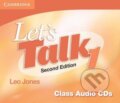 Let´s Talk: Class Audio CDs 1 (Leo Jones). Cambridge University Press, 2007 Let´s Talk: Class Audio CDs 1 (Leo Jones). Cambridge University Press, 2007
