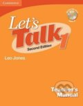 Kniha: Let´s Talk: Teachers Manual 1 with Audio CD (Leo Jones). Cambridge University Press, 2008 Kniha: Let´s Talk: Teachers Manual 1 with Audio CD (Leo Jones). Cambridge University Press, 2008
