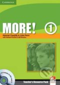 Kniha: More! 1: Teacher´s Resource Pack with Testbuilder CD-ROM Extra (Hannah Cassidy). Cambridge University Press, 2008 Kniha: More! 1: Teacher´s Resource Pack with Testbuilder CD-ROM Extra (Hannah Cassidy). Cambridge University Press, 2008