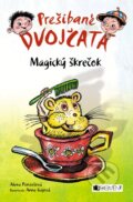 Kniha: Prešibané dvojčatá 1: Magický škrečok (Alena Penzešová a Anna Gajová). Fragment, 2014 Kniha: Prešibané dvojčatá 1: Magický škrečok (Alena Penzešová a Anna Gajová). Fragment, 2014