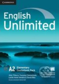 Kniha: English Unlimited Elementary Coursebook with E-Portfolio and Online Workbook Pack (Alex Tilbury). Cambridge University Press, 2012 Kniha: English Unlimited Elementary Coursebook with E-Portfolio and Online Workbook Pack (Alex Tilbury). Cambridge University Press, 2012
