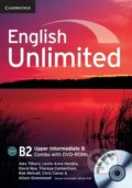 Kniha: English Unlimited Upper Intermediate B Combo with DVD-ROMs (2) (Alex Tilbury). Cambridge University Press, 2013 Kniha: English Unlimited Upper Intermediate B Combo with DVD-ROMs (2) (Alex Tilbury). Cambridge University Press, 2013
