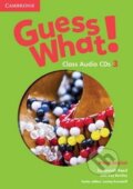 Audiokniha: Guess What! 3: Class CDs (Lesley Koustaff). Cambridge University Press, 2015 Audiokniha: Guess What! 3: Class CDs (Lesley Koustaff). Cambridge University Press, 2015
