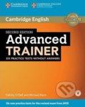 Kniha: Advanced Trainer Six Practice Tests without Answers with Audio (Felicity O´Dell). Cambridge University Press, 2015 Kniha: Advanced Trainer Six Practice Tests without Answers with Audio (Felicity O´Dell). Cambridge University Press, 2015
