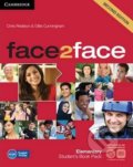 Kniha: face2face Elementary Students Book with DVD-ROM and Online Workbook Pack (Chris Redston). Cambridge University Press, 2013 Kniha: face2face Elementary Students Book with DVD-ROM and Online Workbook Pack (Chris Redston). Cambridge University Press, 2013