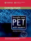 Kniha: Insight into PET: Student´s Book with answers (Helen Naylor). Cambridge University Press, 2015 Kniha: Insight into PET: Student´s Book with answers (Helen Naylor). Cambridge University Press, 2015