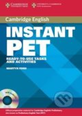 Kniha: Instant PET: Book and Audio CD Pack (Martin Ford). Cambridge University Press, 2007 Kniha: Instant PET: Book and Audio CD Pack (Martin Ford). Cambridge University Press, 2007