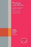 Kniha: Working with Words (Ruth Gairns). Cambridge University Press, 1986 Kniha: Working with Words (Ruth Gairns). Cambridge University Press, 1986