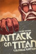 Kniha: Attack on Titan: Colossal Edition 1 (Hajime Isayama). Kodansha Comics, 2014 Kniha: Attack on Titan: Colossal Edition 1 (Hajime Isayama). Kodansha Comics, 2014