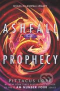Kniha: Ashfall Prophecy (Pittacus Lore). HarperCollins, 2022 Kniha: Ashfall Prophecy (Pittacus Lore). HarperCollins, 2022