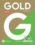 Kniha: Gold B2 First Course: Book with Interactive eBook, Digital Resources and App, 6e (Amanda Thomas a Jan Bell). Pearson, 2022 Kniha: Gold B2 First Course: Book with Interactive eBook, Digital Resources and App, 6e (Amanda Thomas a Jan Bell). Pearson, 2022