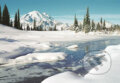 Puzzle: Mount Rainier, Washington, USA Puzzle: Mount Rainier, Washington, USA