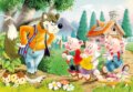 Puzzle: Tri prasiatka (Castorland). Castorland Puzzle: Tri prasiatka (Castorland). Castorland