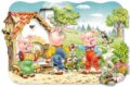 Puzzle: Tri prasiatka (Castorland). Castorland Puzzle: Tri prasiatka (Castorland). Castorland