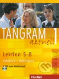 Kniha: Tangram aktuell 1 (Lektion 5 - 8) (Eduard von Jan, Rosa-Maria Dallapiazza a kolektiv). Max Hueber Verlag, 2005 Kniha: Tangram aktuell 1 (Lektion 5 - 8) (Eduard von Jan, Rosa-Maria Dallapiazza a kolektiv). Max Hueber Verlag, 2005