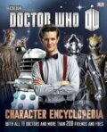 Kniha: Doctor Who: Character Encyclopedia (Annabel Gibson, Jason Loborik a Moray Laining). Dorling Kindersley, 2013 Kniha: Doctor Who: Character Encyclopedia (Annabel Gibson, Jason Loborik a Moray Laining). Dorling Kindersley, 2013