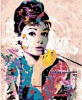 Malování podle čísel: Audrey Hepburn (Zuty). Zuty, 2022 Malování podle čísel: Audrey Hepburn (Zuty). Zuty, 2022