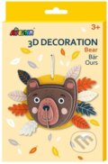 Puzzle: 3D dekorace na zeď - Medvěd (Avenir). Avenir, 2022 Puzzle: 3D dekorace na zeď - Medvěd (Avenir). Avenir, 2022