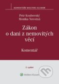 Kniha: Zákon o dani z nemovitých věcí (Monika Novotná a Petr Koubovský). Wolters Kluwer ČR, 2022 Kniha: Zákon o dani z nemovitých věcí (Monika Novotná a Petr Koubovský). Wolters Kluwer ČR, 2022