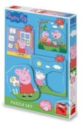 Puzzle: Puzzle Set Baby Peppa Pig rodina (Dino). Dino, 2022 Puzzle: Puzzle Set Baby Peppa Pig rodina (Dino). Dino, 2022