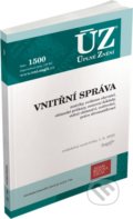 Kniha: Úplné Znění - 1500 Vnitřní správa (Sagit). Sagit, 2022 Kniha: Úplné Znění - 1500 Vnitřní správa (Sagit). Sagit, 2022