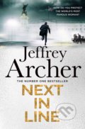Kniha: Next in Line (Jeffrey Archer). HarperCollins, 2022 Kniha: Next in Line (Jeffrey Archer). HarperCollins, 2022