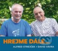 Audiokniha: Hrejme dále… (Alfred Strejček). Tebenas, 2022 Audiokniha: Hrejme dále… (Alfred Strejček). Tebenas, 2022