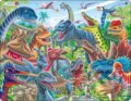 Puzzle: Veselé dinosaury CZ4 (Larsen). Larsen, 2022 Puzzle: Veselé dinosaury CZ4 (Larsen). Larsen, 2022