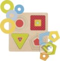 Puzzle: Vícevrstvá vkládačka: Geometrické tvary 4v1 (Goki). Goki, 2022 Puzzle: Vícevrstvá vkládačka: Geometrické tvary 4v1 (Goki). Goki, 2022