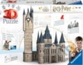 Puzzle: 3D Harry Potter: Bradavický hrad - Astronomická věž (Ravensburger). Ravensburger, 2022 Puzzle: 3D Harry Potter: Bradavický hrad - Astronomická věž (Ravensburger). Ravensburger, 2022