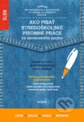 Kniha: Ako písať stredoškolské písomné práce zo slovenského jazyka (Alena Polakovičová, Ľubica Štarková a Milada Caltíková). Enigma, 2022 Kniha: Ako písať stredoškolské písomné práce zo slovenského jazyka (Alena Polakovičová, Ľubica Štarková a Milada Caltíková). Enigma, 2022