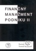 Kniha: Finančný manažment podniku II (Štefan Cisko a Tomáš Klieštik). EDIS, 2013 Kniha: Finančný manažment podniku II (Štefan Cisko a Tomáš Klieštik). EDIS, 2013