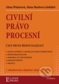 Kniha: Civilní právo procesní (Alena Macková a Alena Winterová). Linde, 2014 Kniha: Civilní právo procesní (Alena Macková a Alena Winterová). Linde, 2014