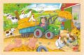 Puzzle: Dřevěné puzzle Malý traktor (Goki). Goki, 2022 Puzzle: Dřevěné puzzle Malý traktor (Goki). Goki, 2022