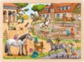 Puzzle: Jezdecká stáj (Goki). Goki, 2022 Puzzle: Jezdecká stáj (Goki). Goki, 2022