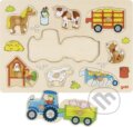 Puzzle: Traktor na farmě (Goki). Goki, 2022 Puzzle: Traktor na farmě (Goki). Goki, 2022