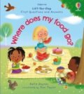 Kniha: Where does my food go? (Katie Daynes). Usborne, 2022 Kniha: Where does my food go? (Katie Daynes). Usborne, 2022