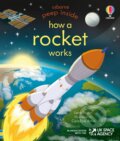 Kniha: Peep Inside How a Rocket Works (Lara Bryan). Usborne, 2022 Kniha: Peep Inside How a Rocket Works (Lara Bryan). Usborne, 2022