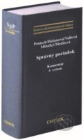 Kniha: Správny poriadok (Peter Potásch, Daniela Medžová, Jana Vallová, Janka Hašanová a Jozef Milučký). C. H. Beck SK, 2022 Kniha: Správny poriadok (Peter Potásch, Daniela Medžová, Jana Vallová, Janka Hašanová a Jozef Milučký). C. H. Beck SK, 2022