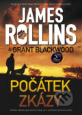 Kniha: Počátek zkázy (Grant Blackwood a James Rollins). BB/art, 2014 Kniha: Počátek zkázy (Grant Blackwood a James Rollins). BB/art, 2014