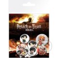 Sada odznakov Attack on Titan (ABYstyle). ABYstyle, 2022 Sada odznakov Attack on Titan (ABYstyle). ABYstyle, 2022