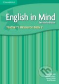 Kniha: English in Mind Level 2 Teachers Resource Book (Brian Hart). Cambridge University Press, 2010 Kniha: English in Mind Level 2 Teachers Resource Book (Brian Hart). Cambridge University Press, 2010