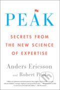 Kniha: Peak (Anders Ericsson a Robert Pool). HarperOne, 2017 Kniha: Peak (Anders Ericsson a Robert Pool). HarperOne, 2017
