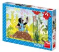 Puzzle: Krtek v modrých kalhotkách (Dino). Dino Puzzle: Krtek v modrých kalhotkách (Dino). Dino