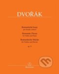 Kniha: Romantické kusy op. 75 (Antonín Dvořák). Bärenreiter Praha, 2022 Kniha: Romantické kusy op. 75 (Antonín Dvořák). Bärenreiter Praha, 2022