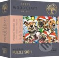 Puzzle: Vánoční psi (Trefl). Trefl Puzzle: Vánoční psi (Trefl). Trefl