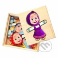 Puzzle: Máša a medvěd Oblečení - Puzzle (Bino). Bino, 2022 Puzzle: Máša a medvěd Oblečení - Puzzle (Bino). Bino, 2022