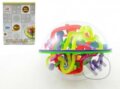 Spoločenská hra: Hlavolam Bludiště Perplexus ovál 3D 20cm plastový (Teddies). Teddies Spoločenská hra: Hlavolam Bludiště Perplexus ovál 3D 20cm plastový (Teddies). Teddies