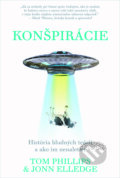 Kniha: Konšpirácie (John Elledge a Tom Phillips). Eastone Books, 2023 Kniha: Konšpirácie (John Elledge a Tom Phillips). Eastone Books, 2023
