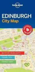 Lonely Planet Edinburgh City Map, Lonely Planet, 2017